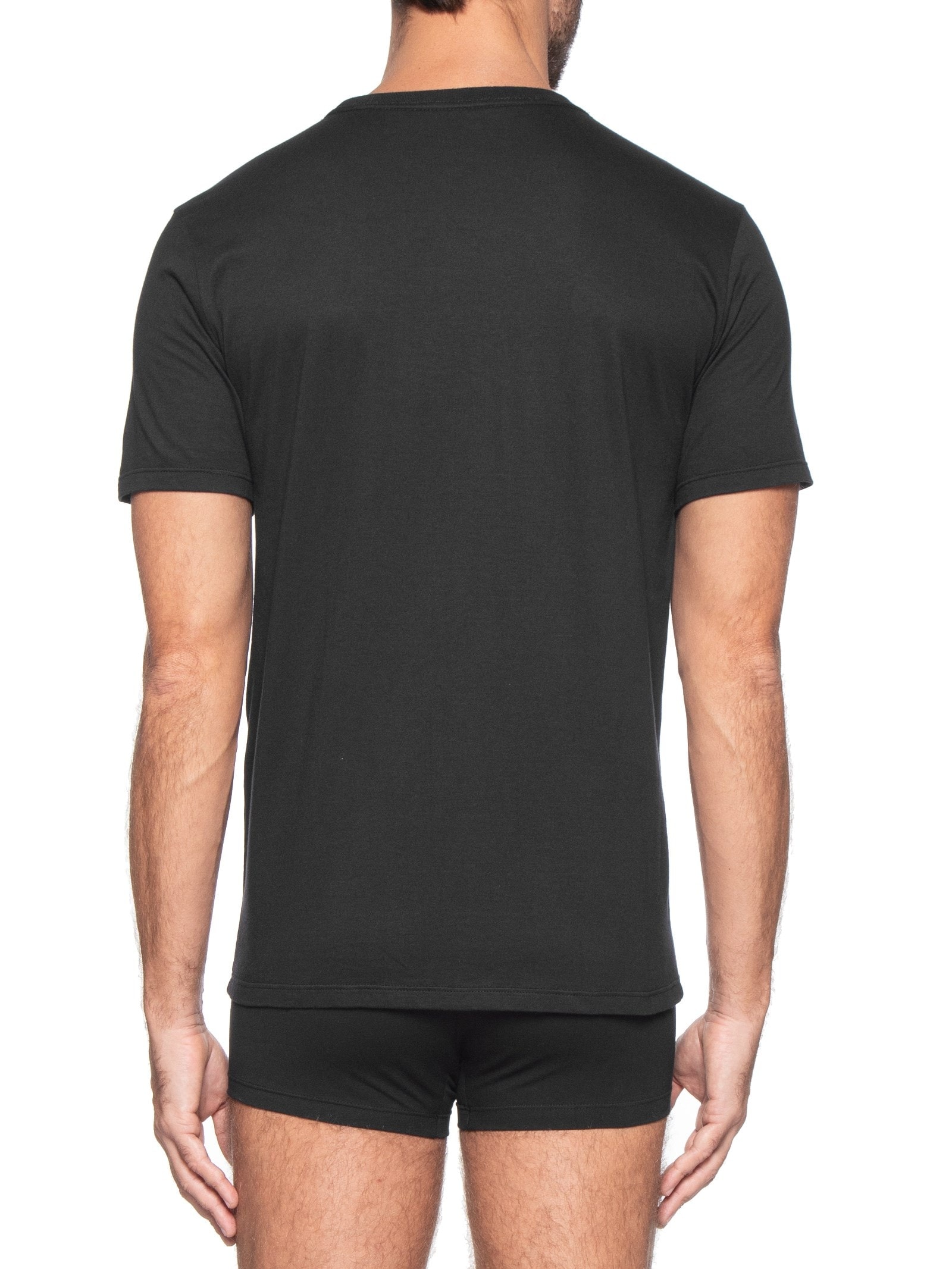 Kit 1 Camiseta E 2 Cuecas Trunk Preto Calvin Klein Underwear