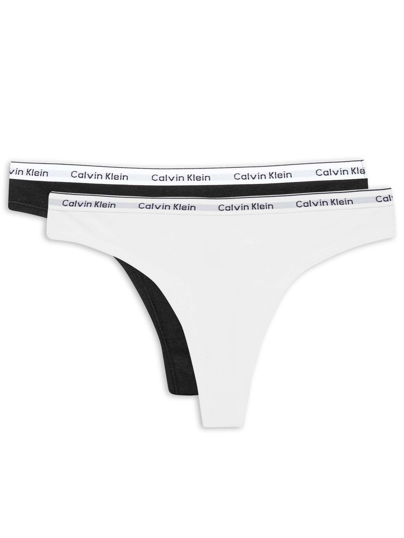 Kit 2 Calcinhas Fio Dental Mini Modern Cotton Calvin Klein Underwear