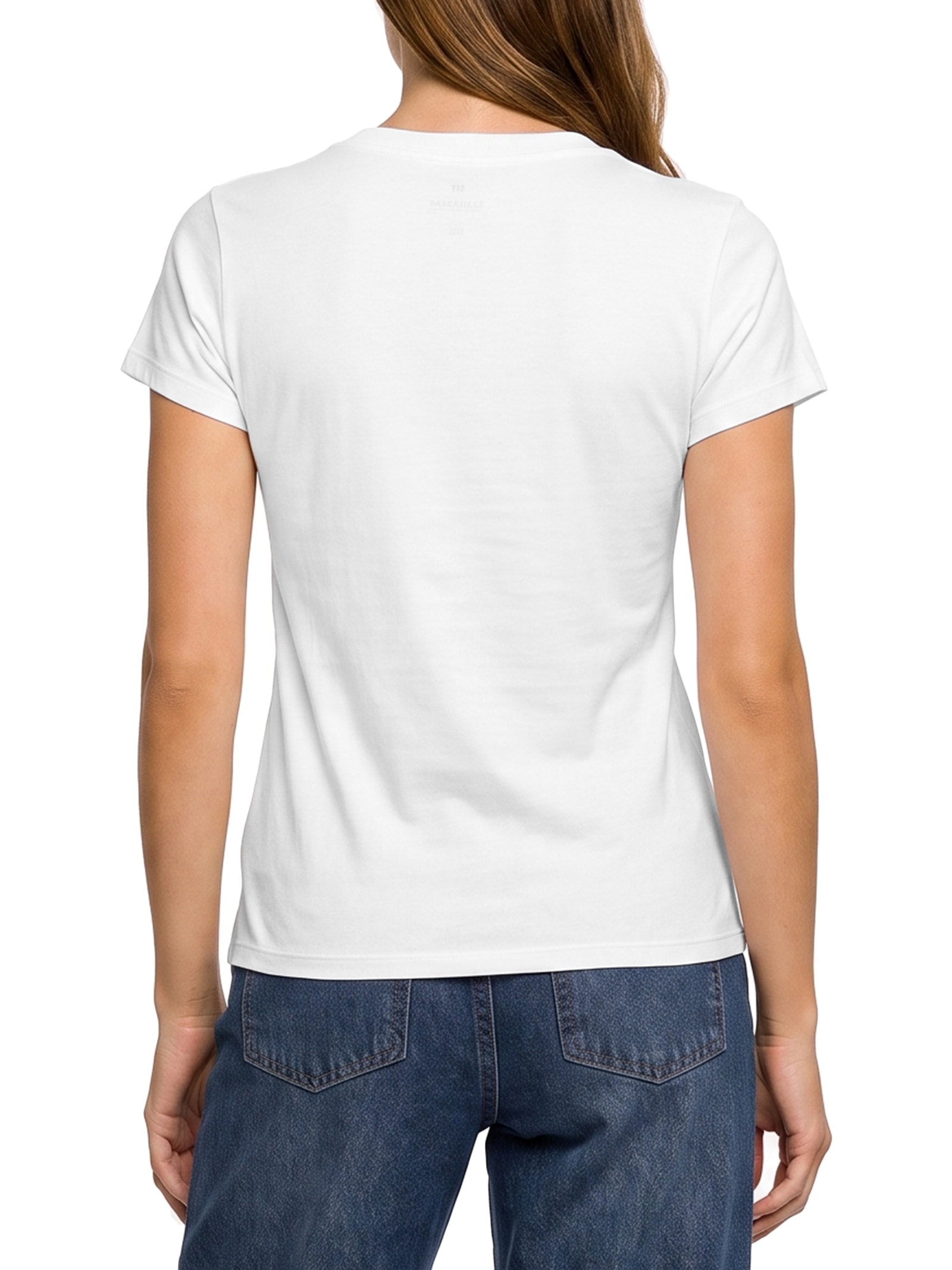 Kit 2 Camisetas Femininas Branco Hering