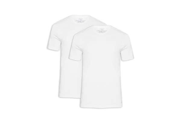 Kit 2 Camisetas Masculinas Básicas Gola Careca Em Algodão