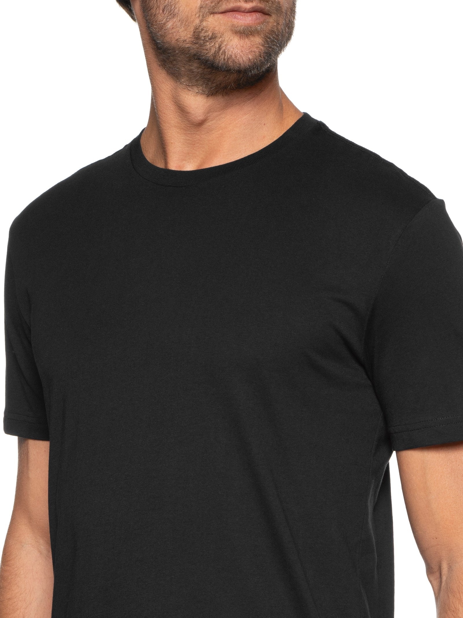 Kit 2 Camisetas Masculinas Básicas Gola Careca Em Algodão Calvin Klein Underwear