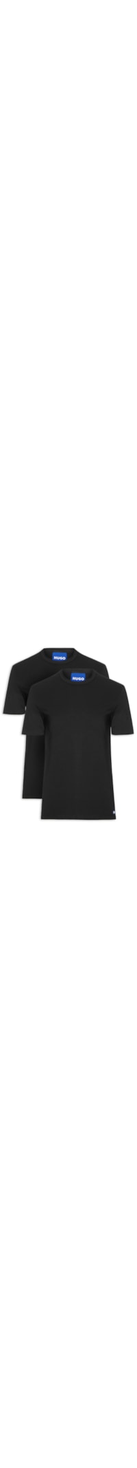 Kit 2 Camisetas Masculinas Blue2_Naolo - Preto