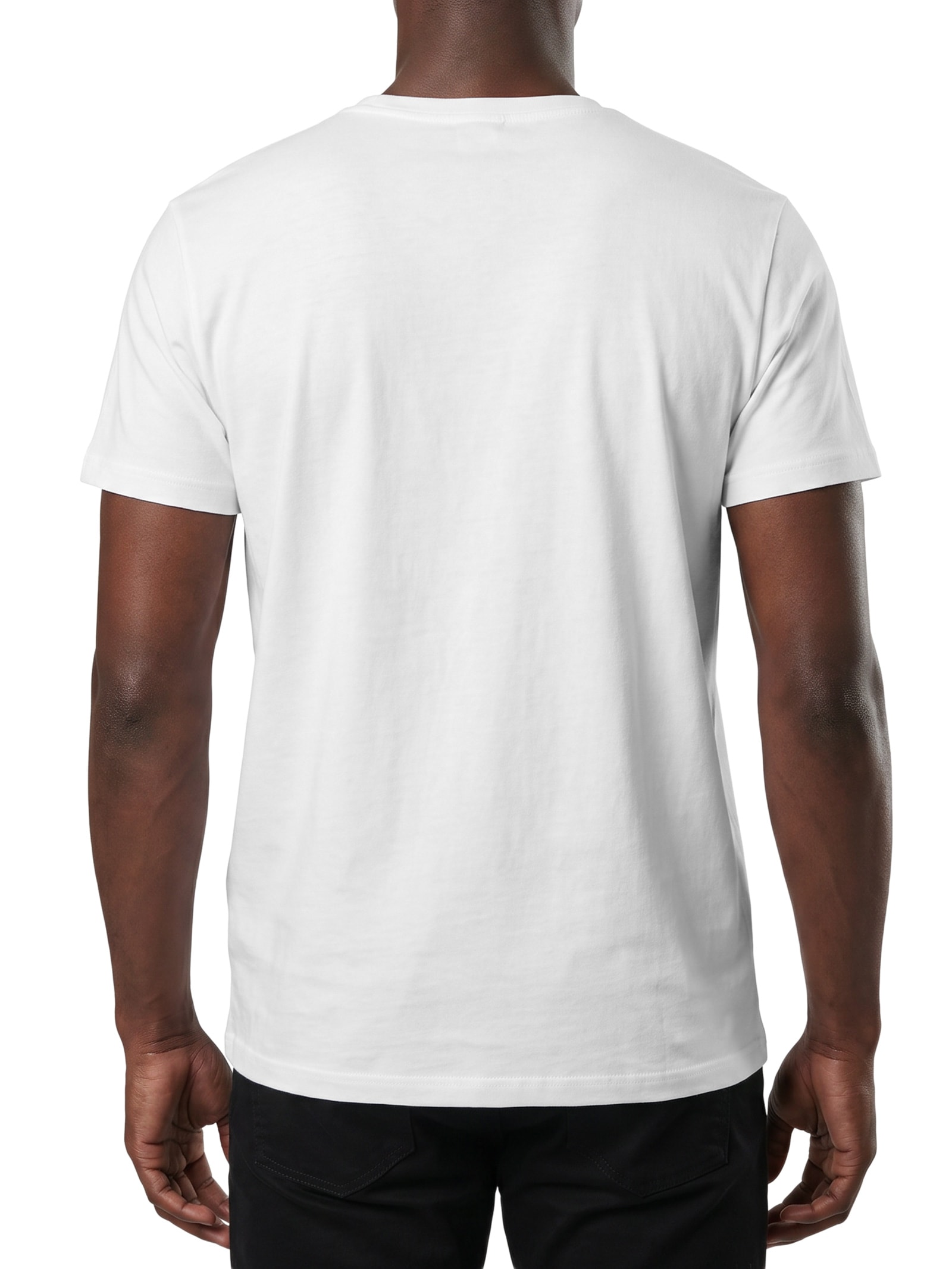 Kit 2 Camisetas Masculinas Manga Curta VN– Branco Boss