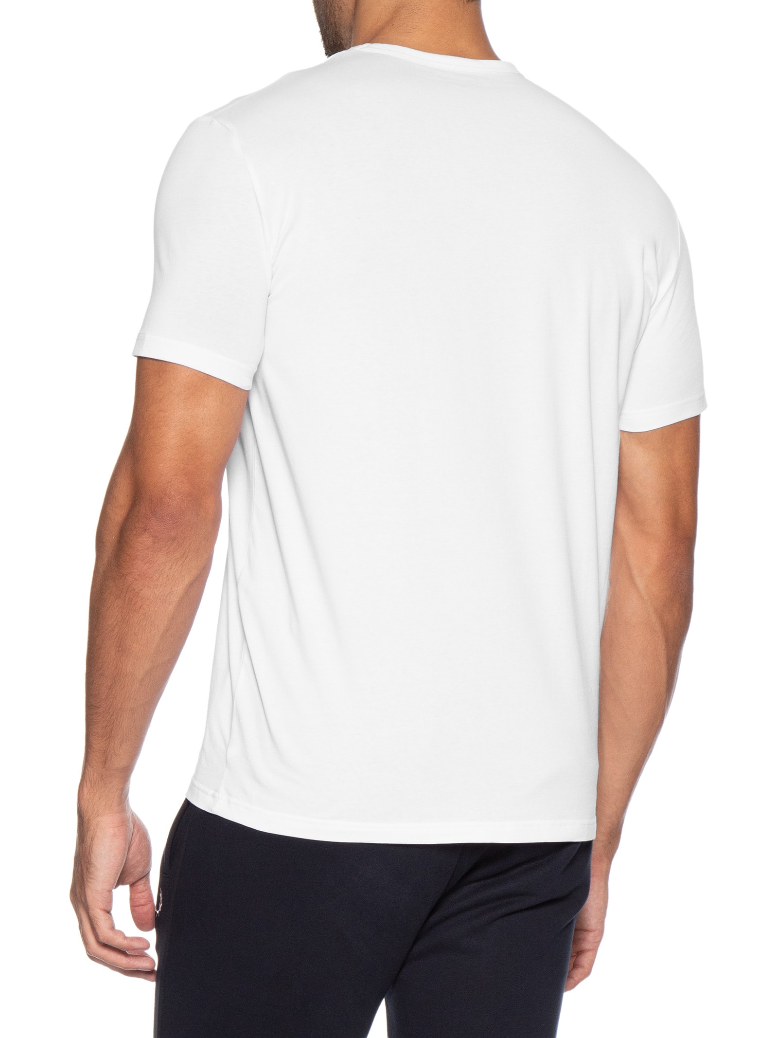 Kit 2 Camisetas Masculinas Pack Top Azul Emporio Armani Bodywear