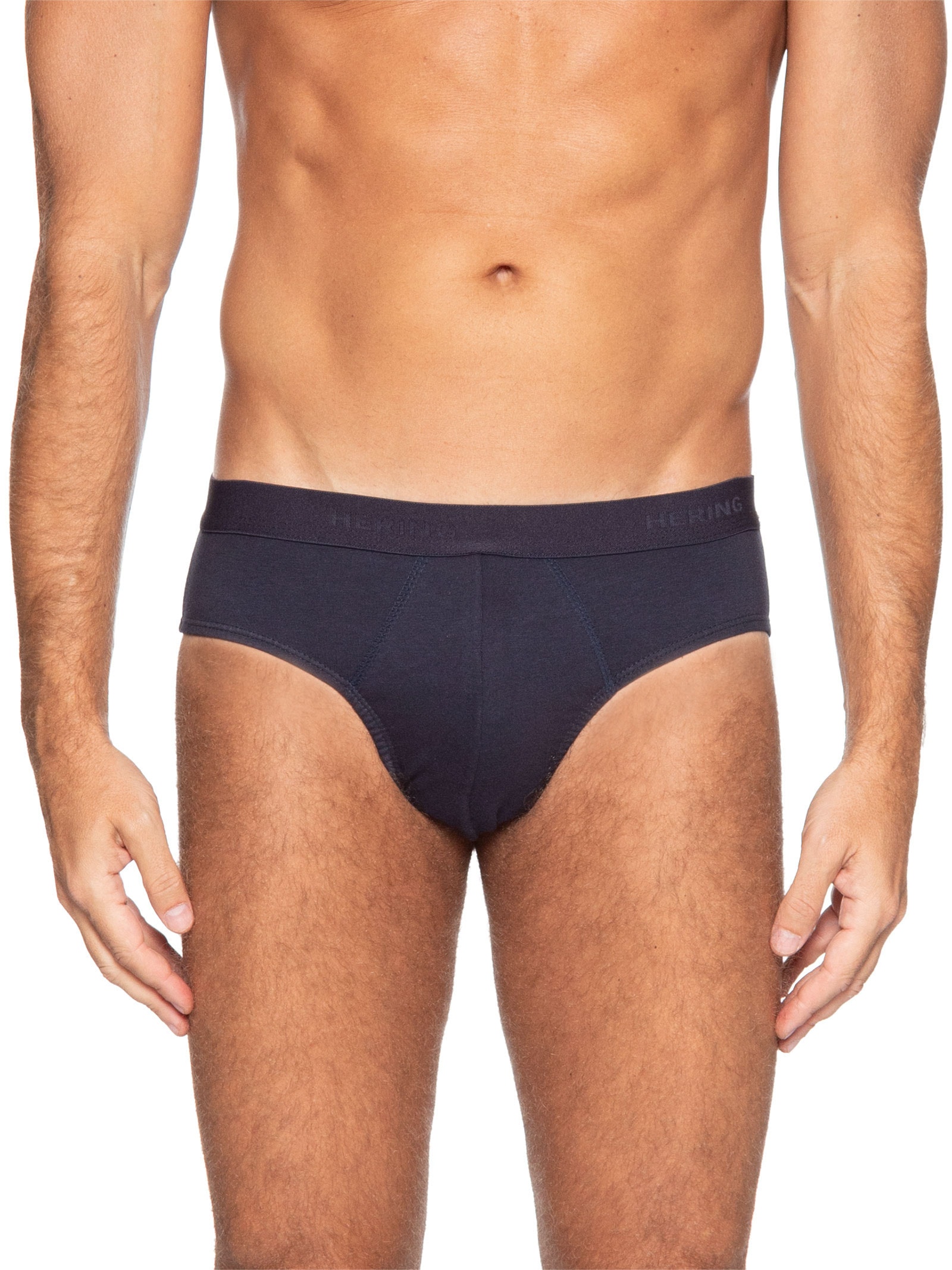 Kit 2 Cueca Slip Com Elástico – Cinza Hering Intimates