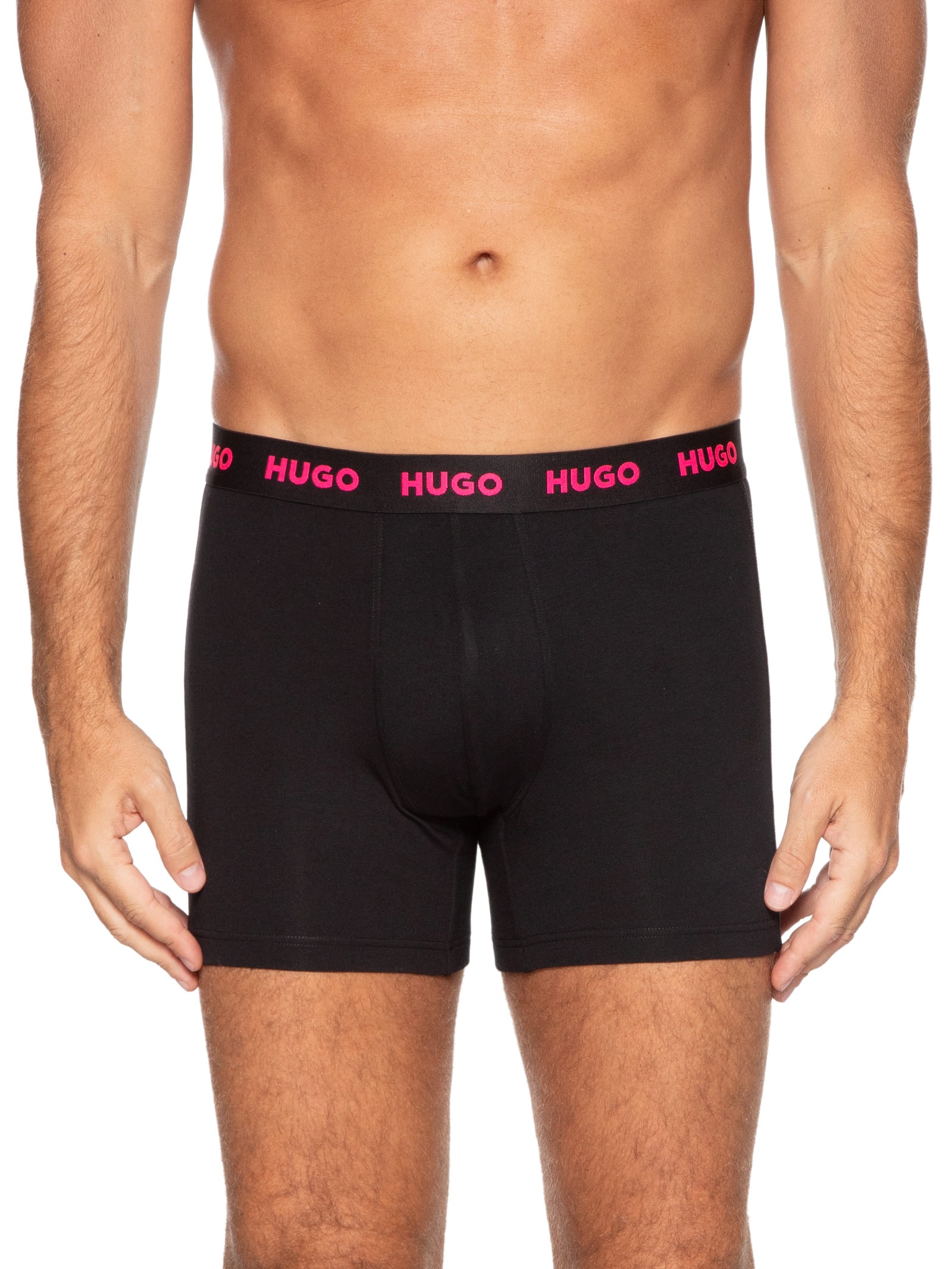 Kit 2 Cuecas Boxer Brief Triplet Azul Hugo
