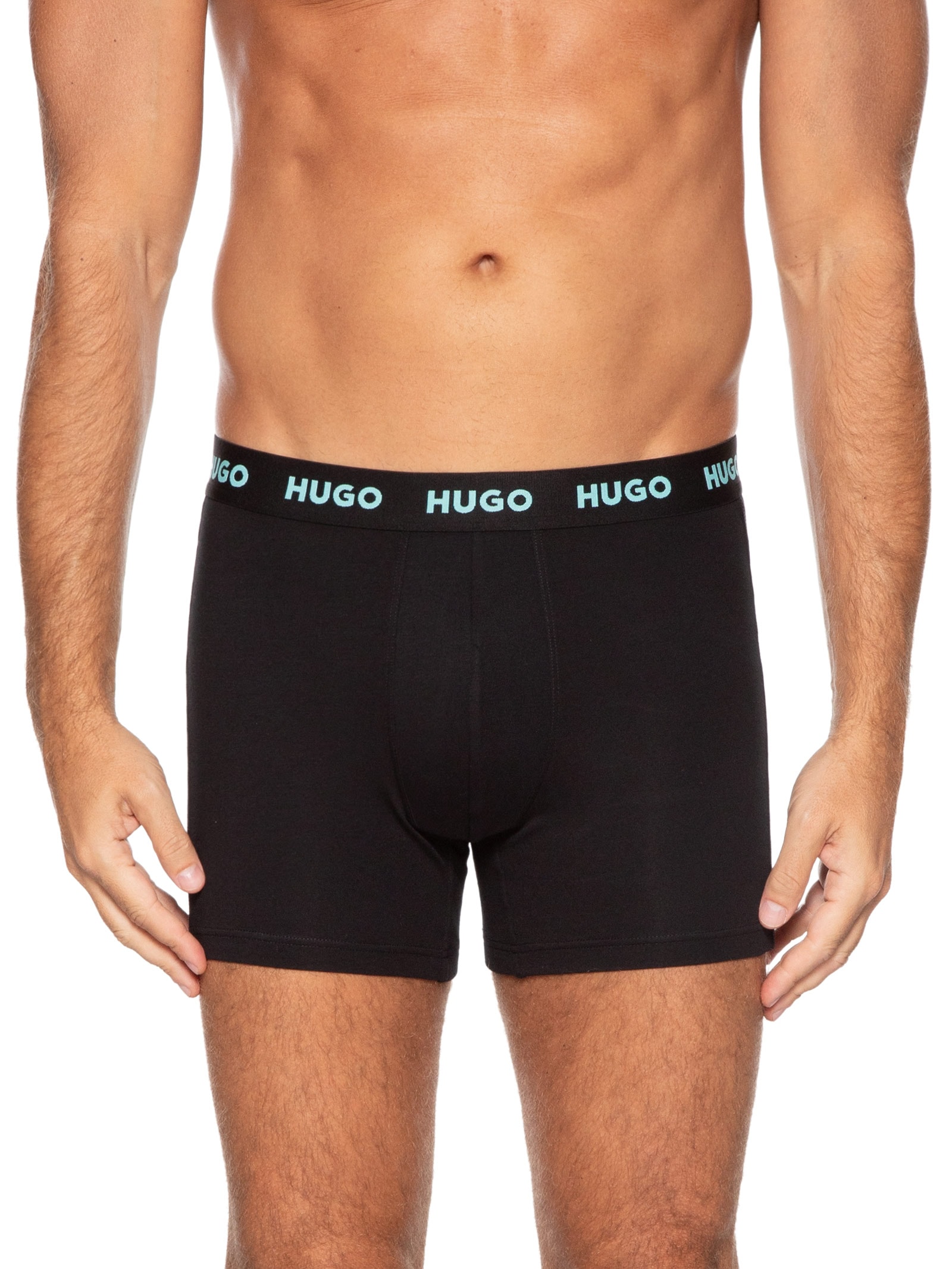 Kit 2 Cuecas Boxer Brief Triplet Azul Hugo