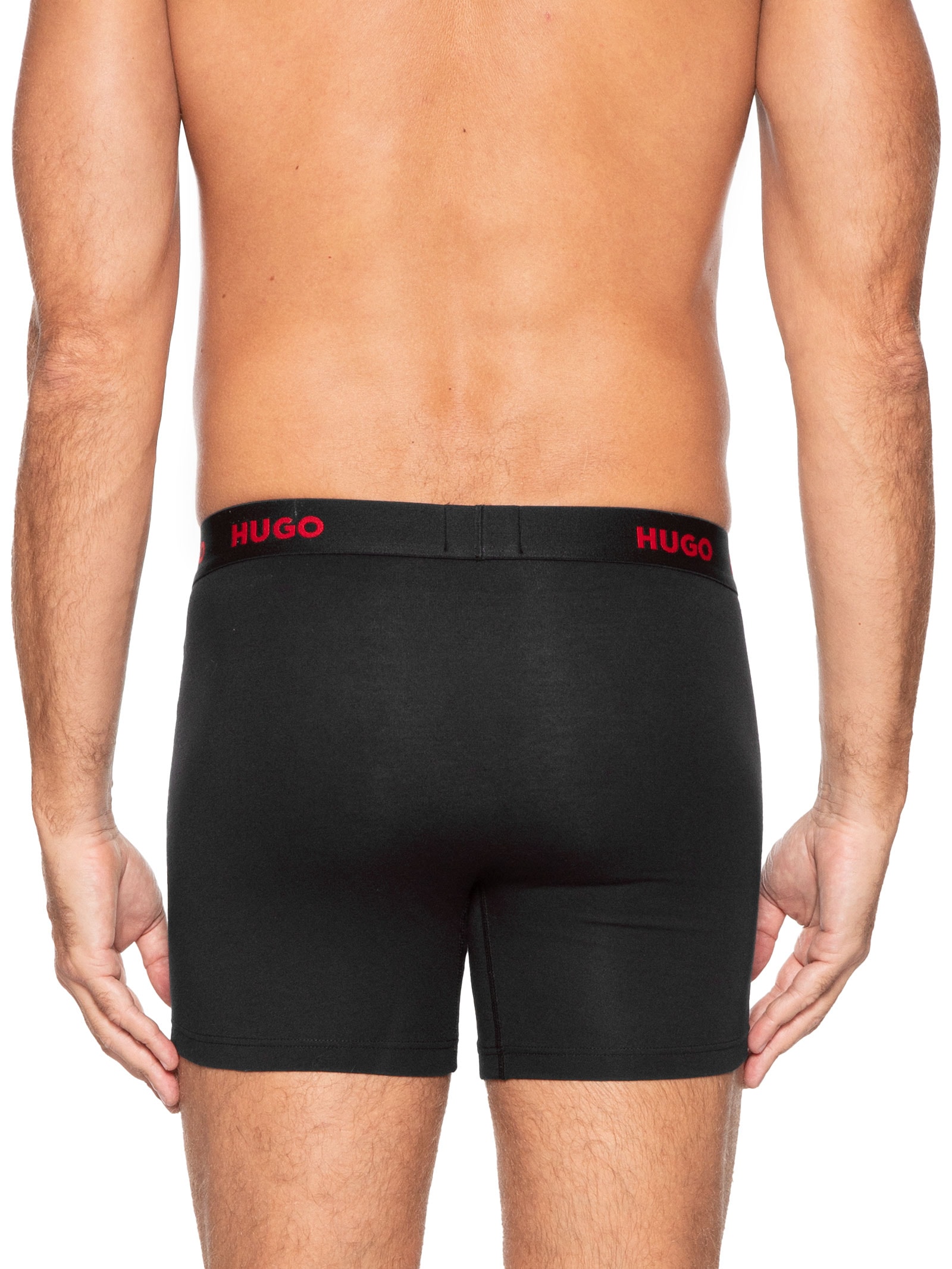 Kit 2 Cuecas Boxer Brief Triplet Cinza Hugo