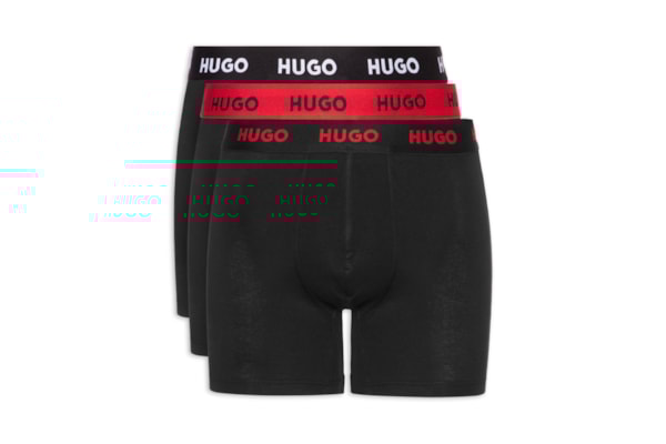 Kit 2 Cuecas Boxer Brief Triplet - Cinza