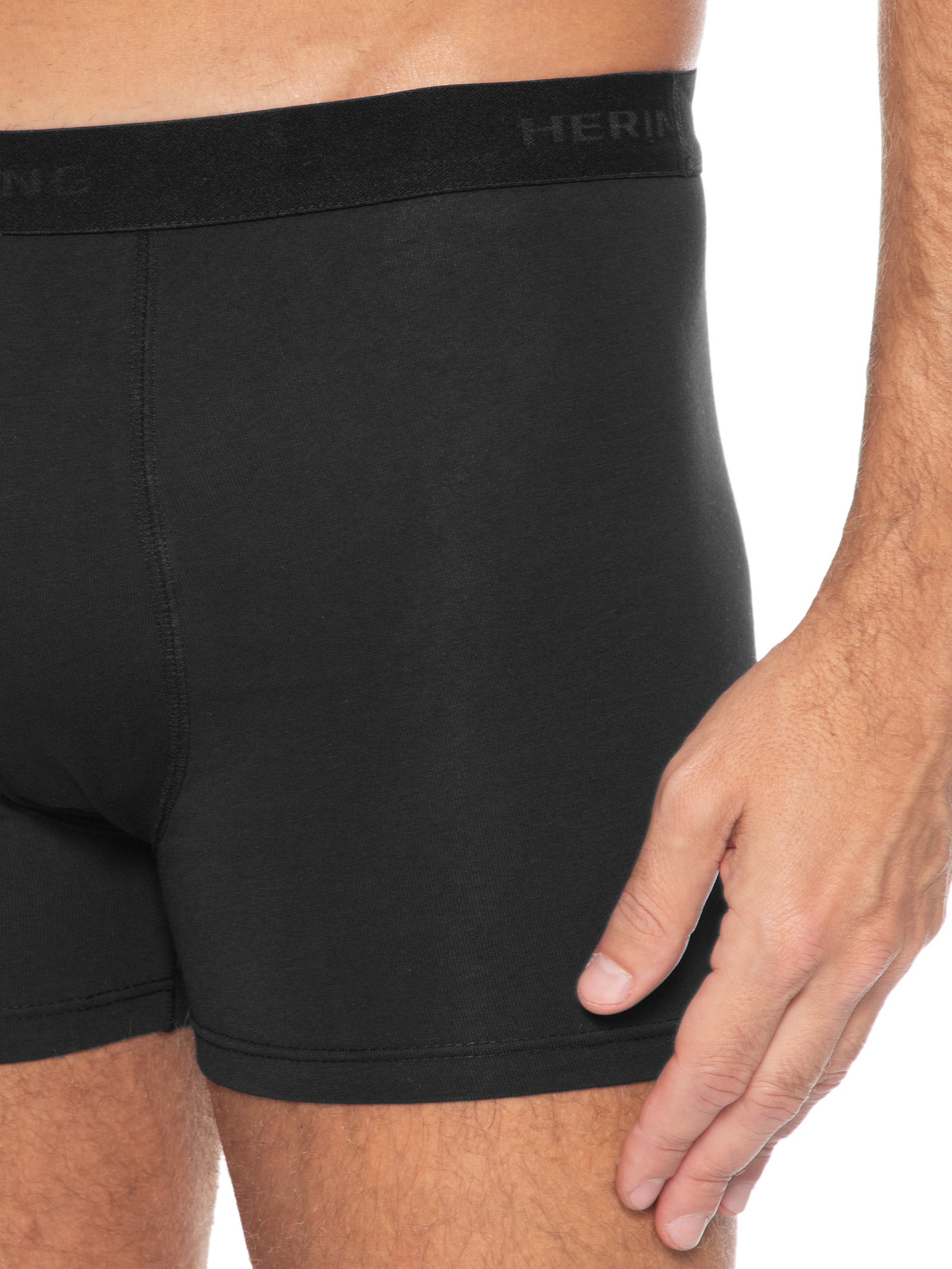 Kit 2 Cuecas Boxer Em Algodão Pima Branco Hering Intimates