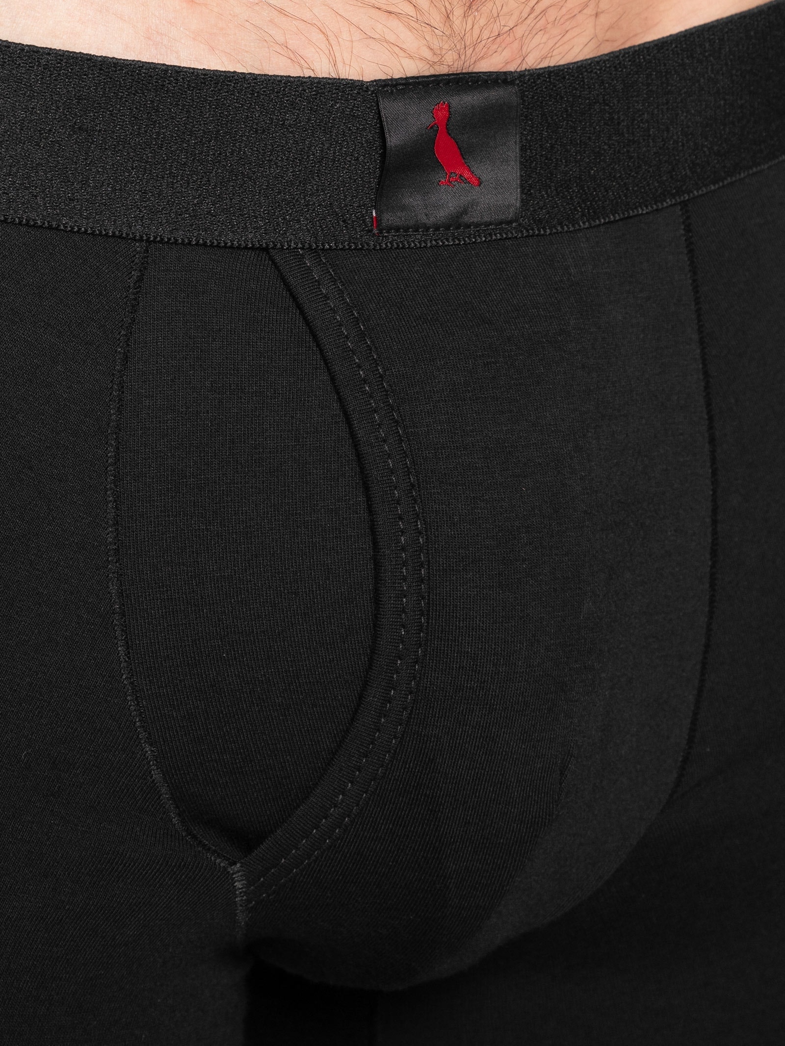 Kit 2 Cuecas Boxer Pima Preto Reserva