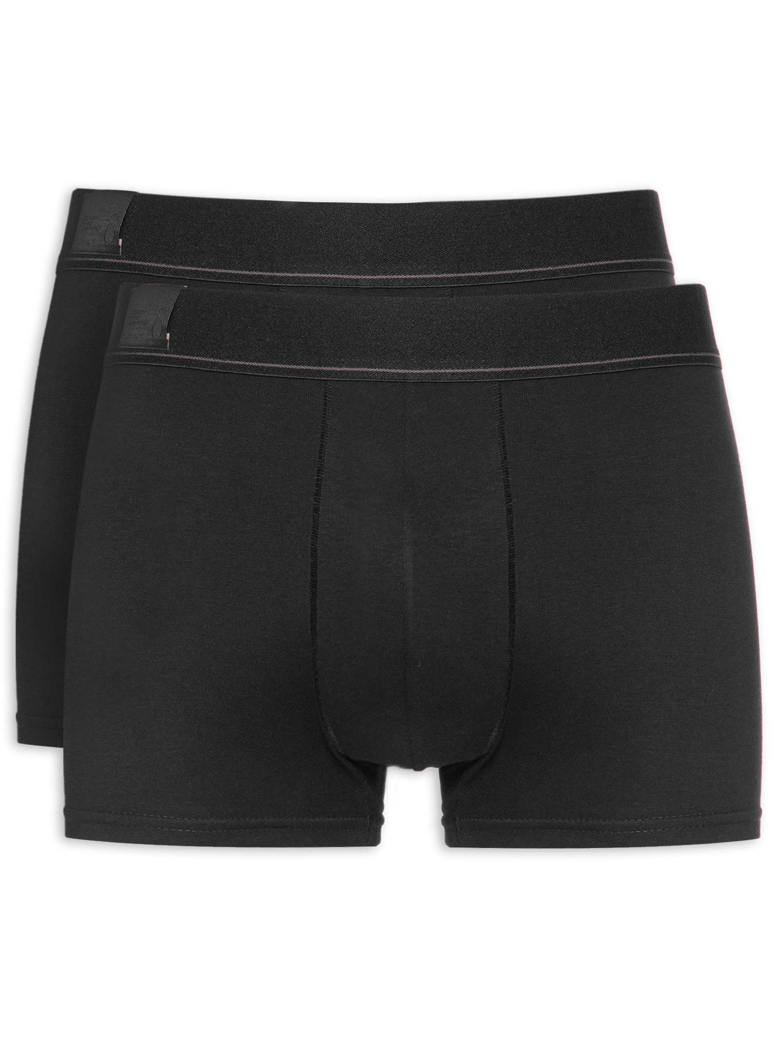 Kit 2 Cuecas Masculinas Trunk Fio 40 Preto Pineapple