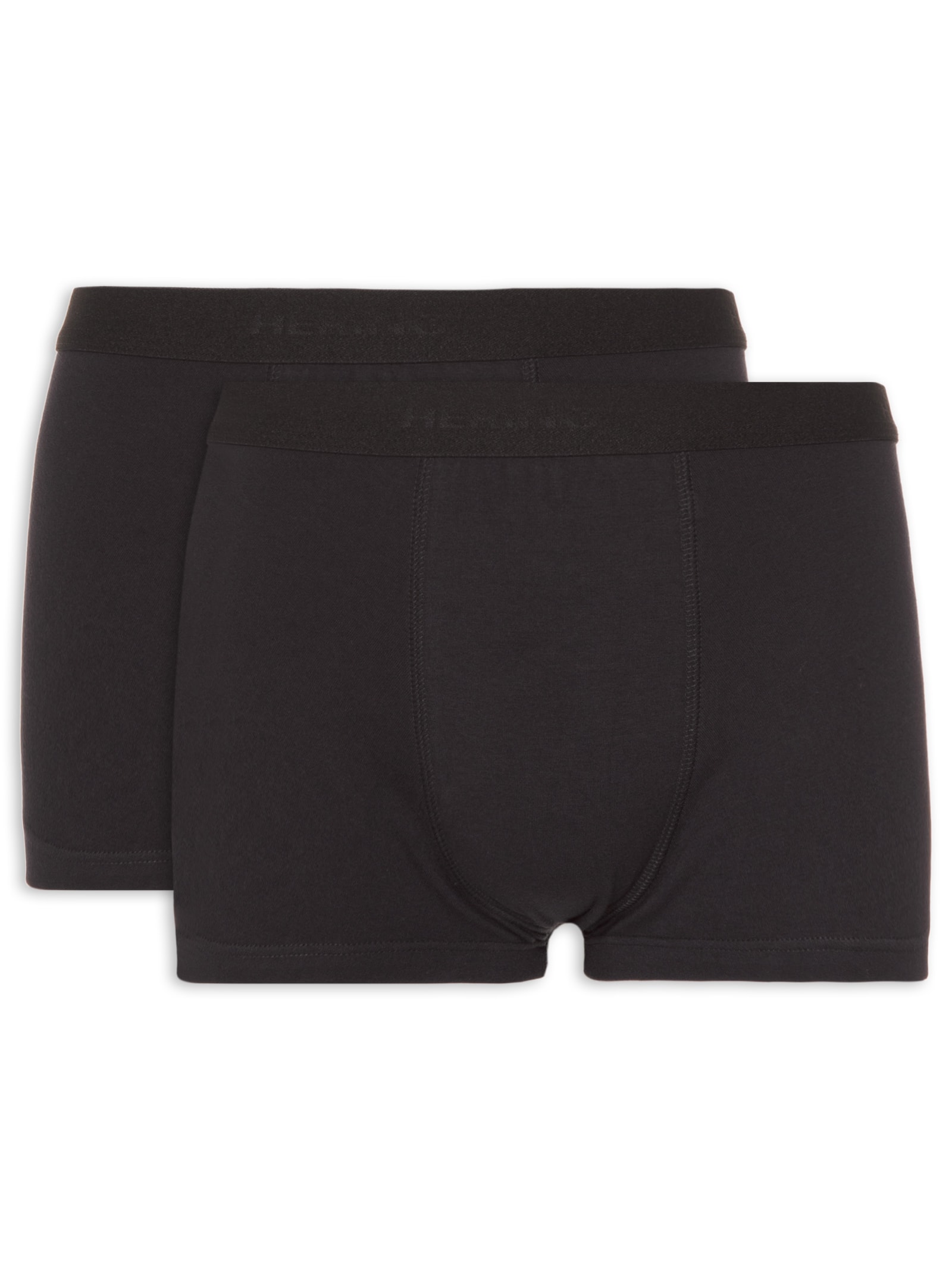 Kit 2 Cuecas Sunga em Algodão Preto Hering Intimates