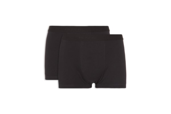 Kit 2 Cuecas Sunga em Algodão - Preto