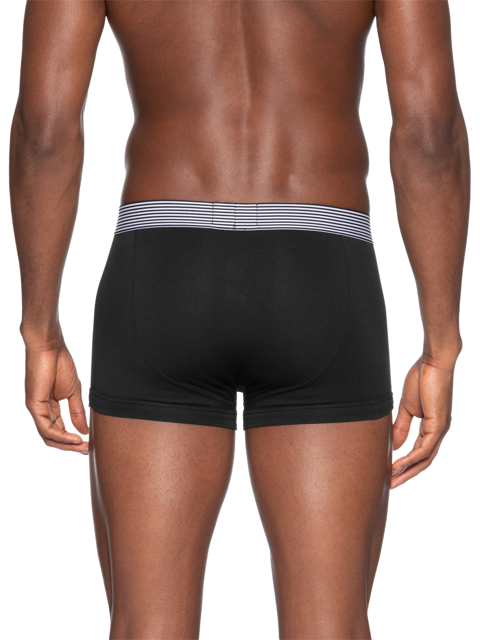 Kit 2 Cuecas Trunk Mini Logo Cinza Emporio Armani Bodywear