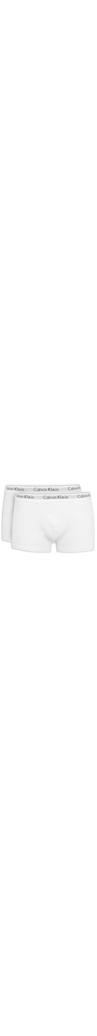 Kit 2 Cuecas Trunk Modern Cotton - Branco
