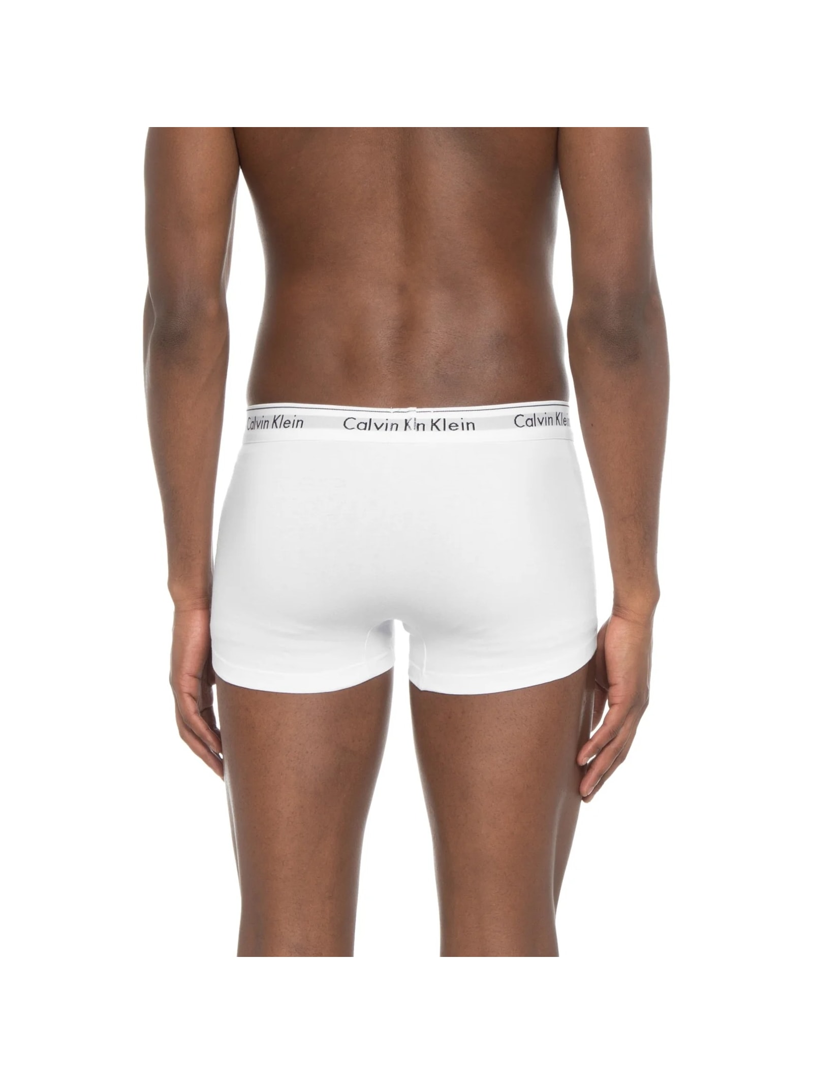 Kit 2 Cuecas Trunk Modern Cotton Branco Calvin Klein Underwear