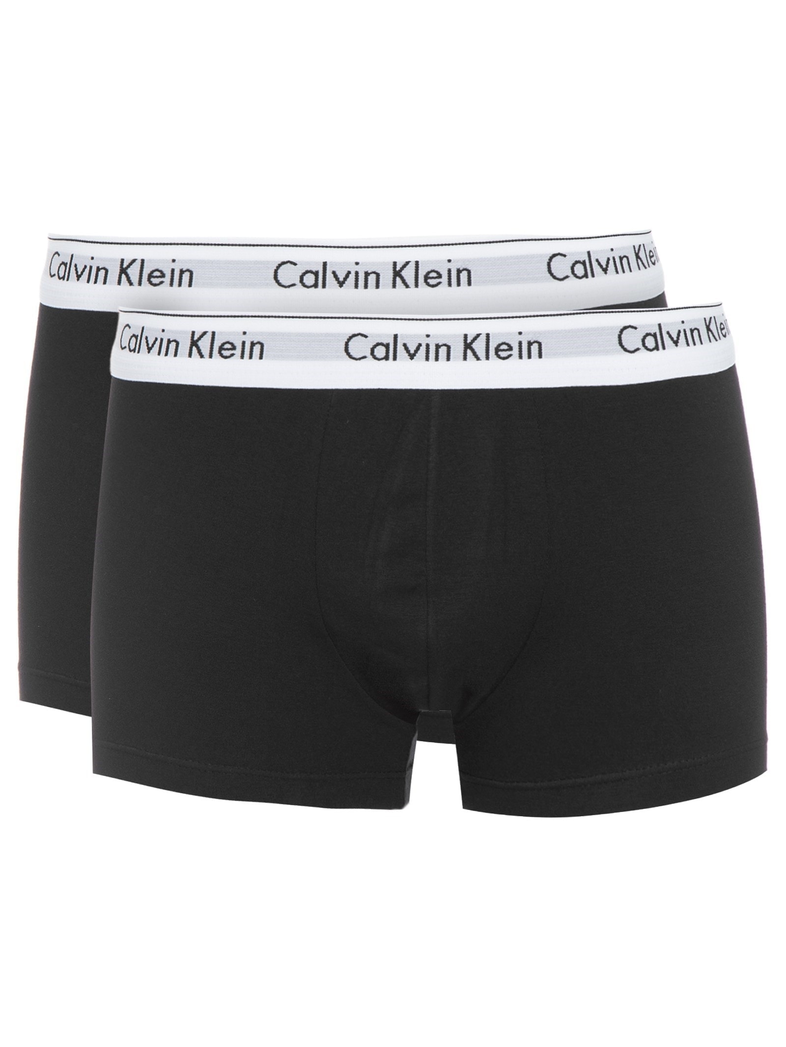 Kit 2 Cuecas Trunk Modern Cotton Preto Calvin Klein Underwear