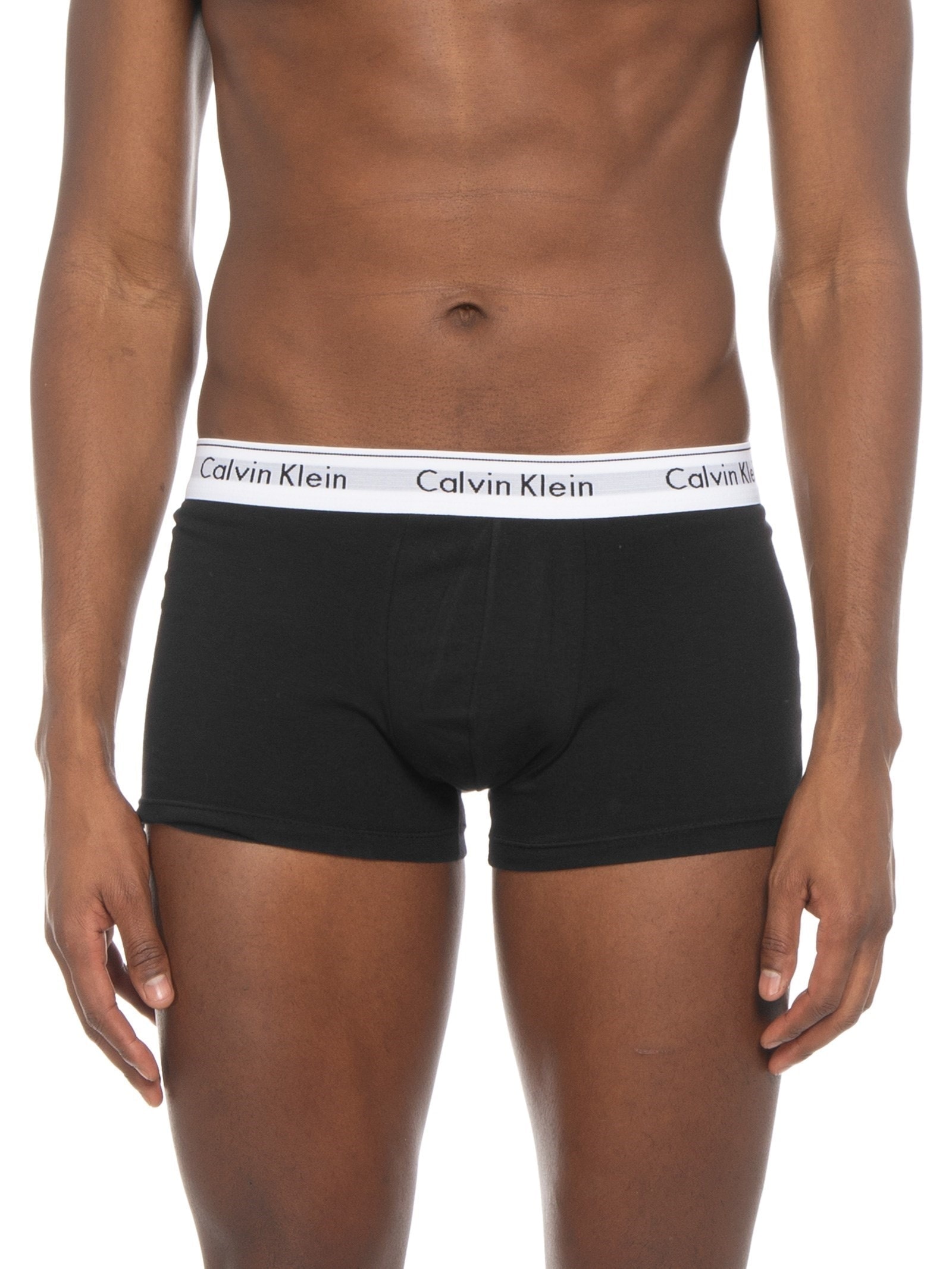Kit 2 Cuecas Trunk Modern Cotton Preto Calvin Klein Underwear