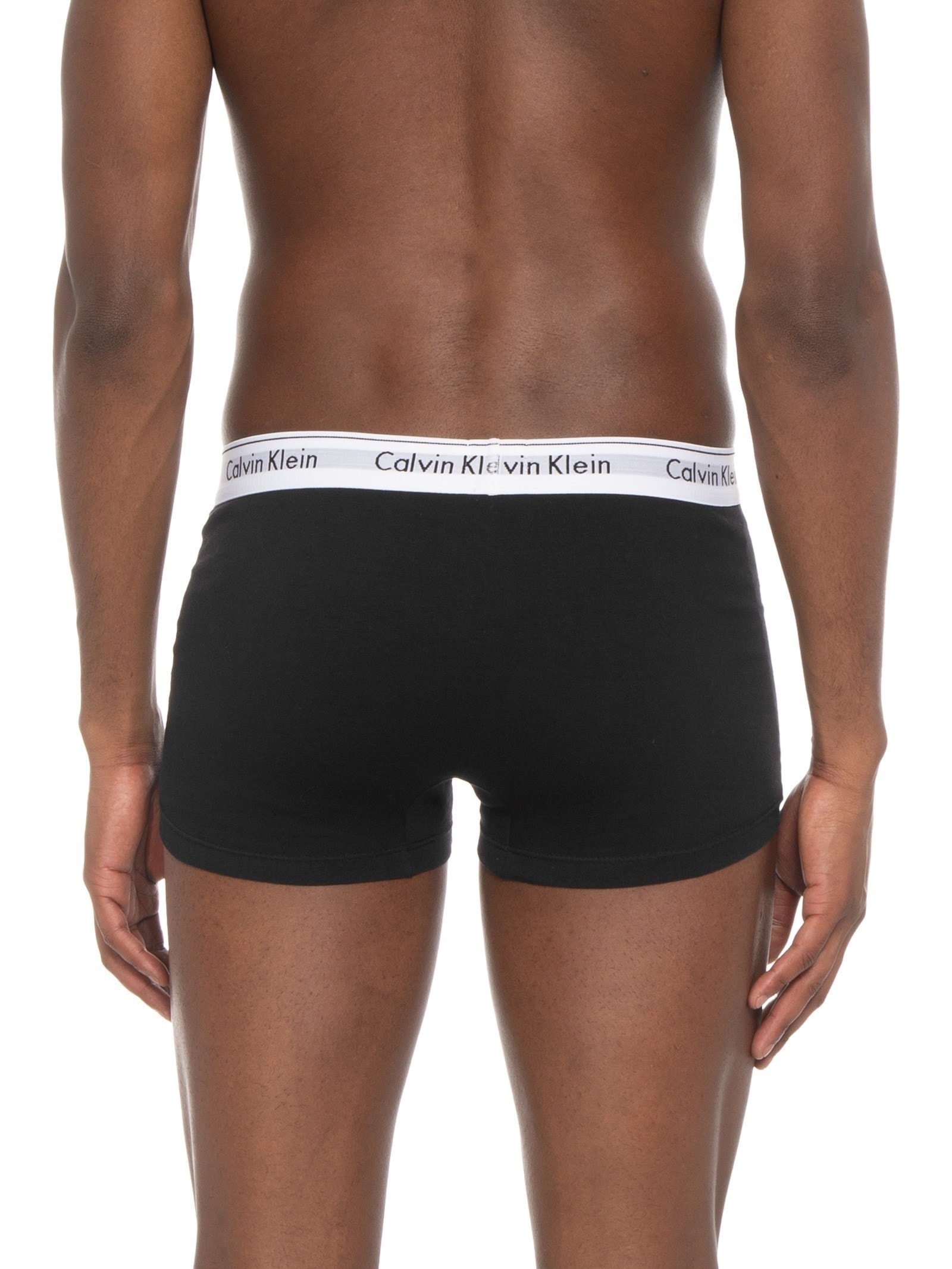 Kit 2 Cuecas Trunk Modern Cotton Preto Calvin Klein Underwear