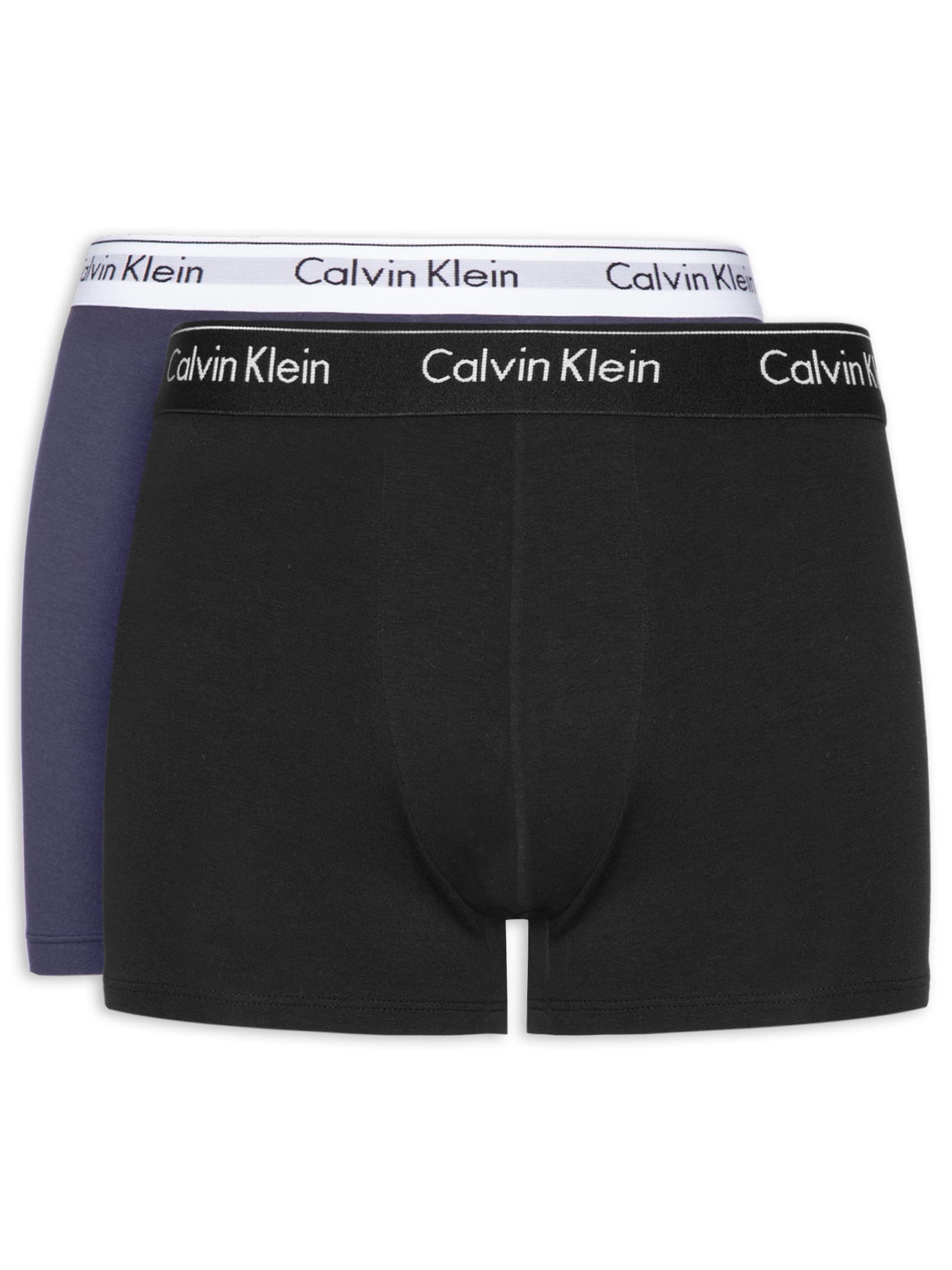 Kit 2 Cuecas Trunk Modern Cotton  – Azul Calvin Klein Underwear
