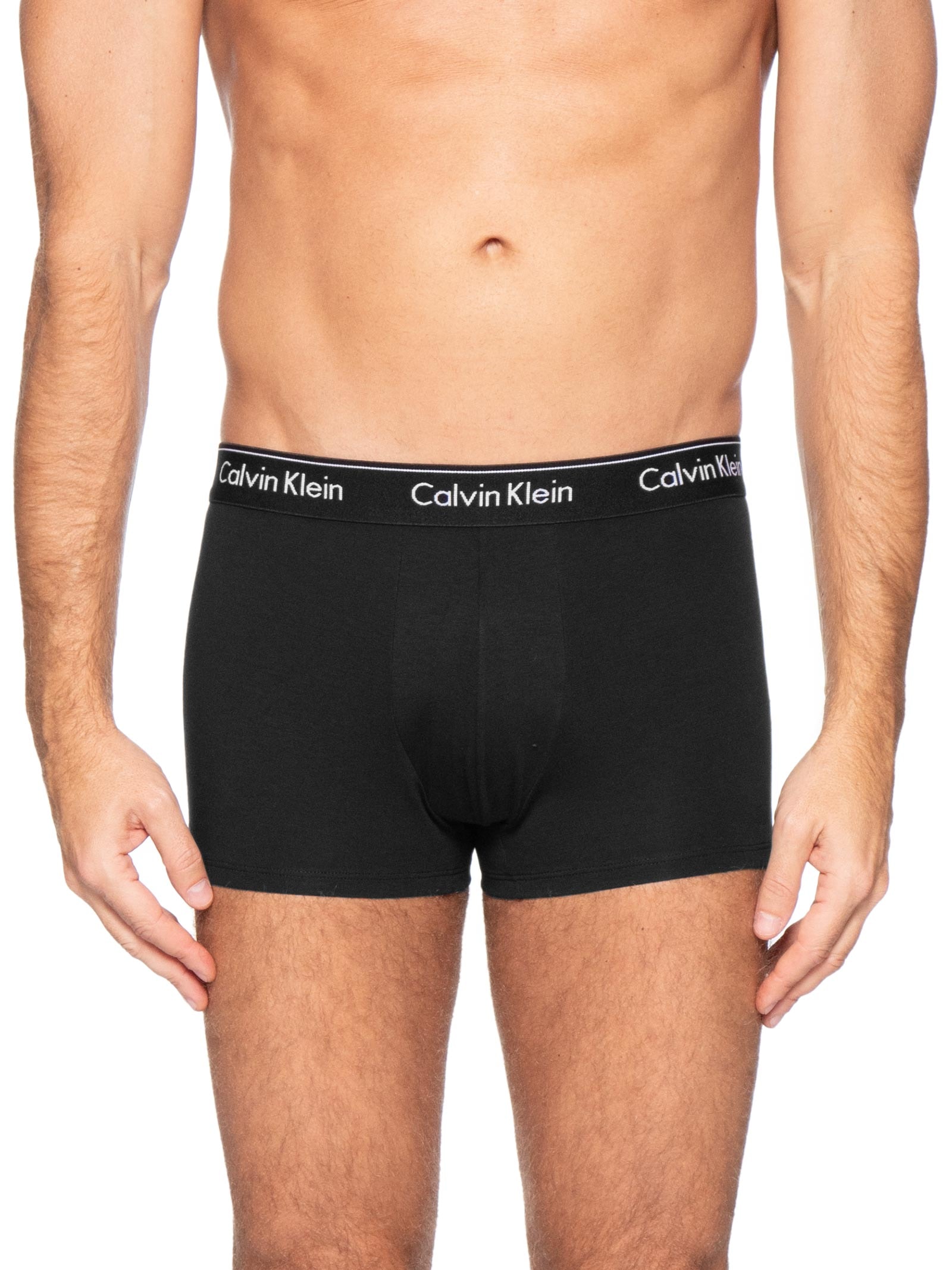 Kit 2 Cuecas Trunk Modern Cotton  – Azul Calvin Klein Underwear