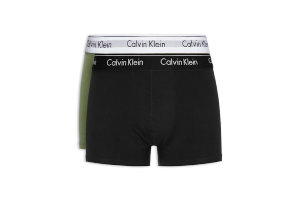 Kit 2 Cuecas Trunk Modern Em Algodão - Verde