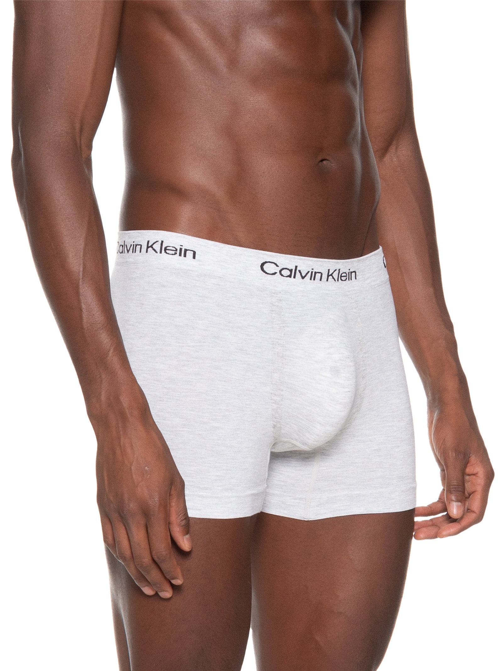 Kit 2 Cuecas Trunk Sem Costura Em Viscose Calvin Klein Underwear