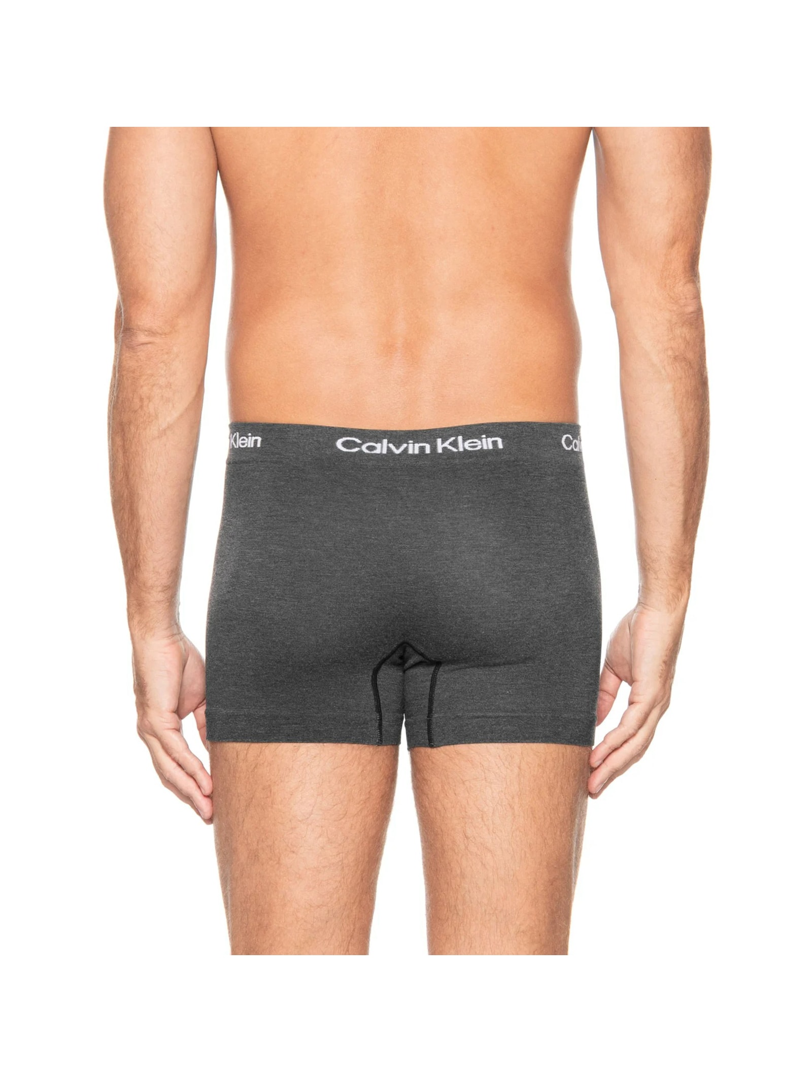 Kit 2 Cuecas Trunk Sem Costura Em Viscose Calvin Klein Underwear