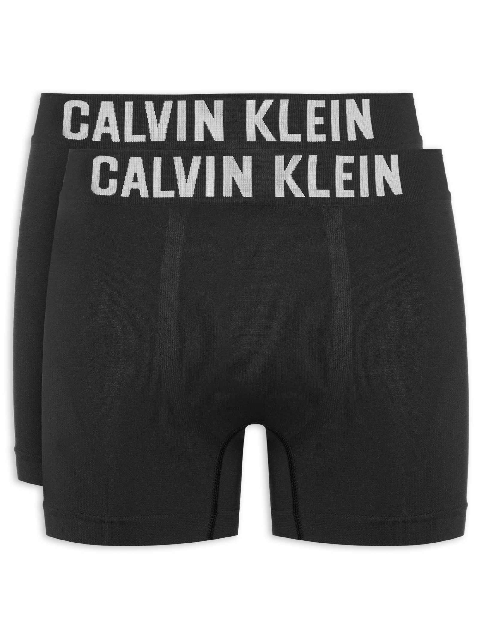 Kit 2 Cuecas Trunk Sem Costura Preto Calvin Klein Underwear