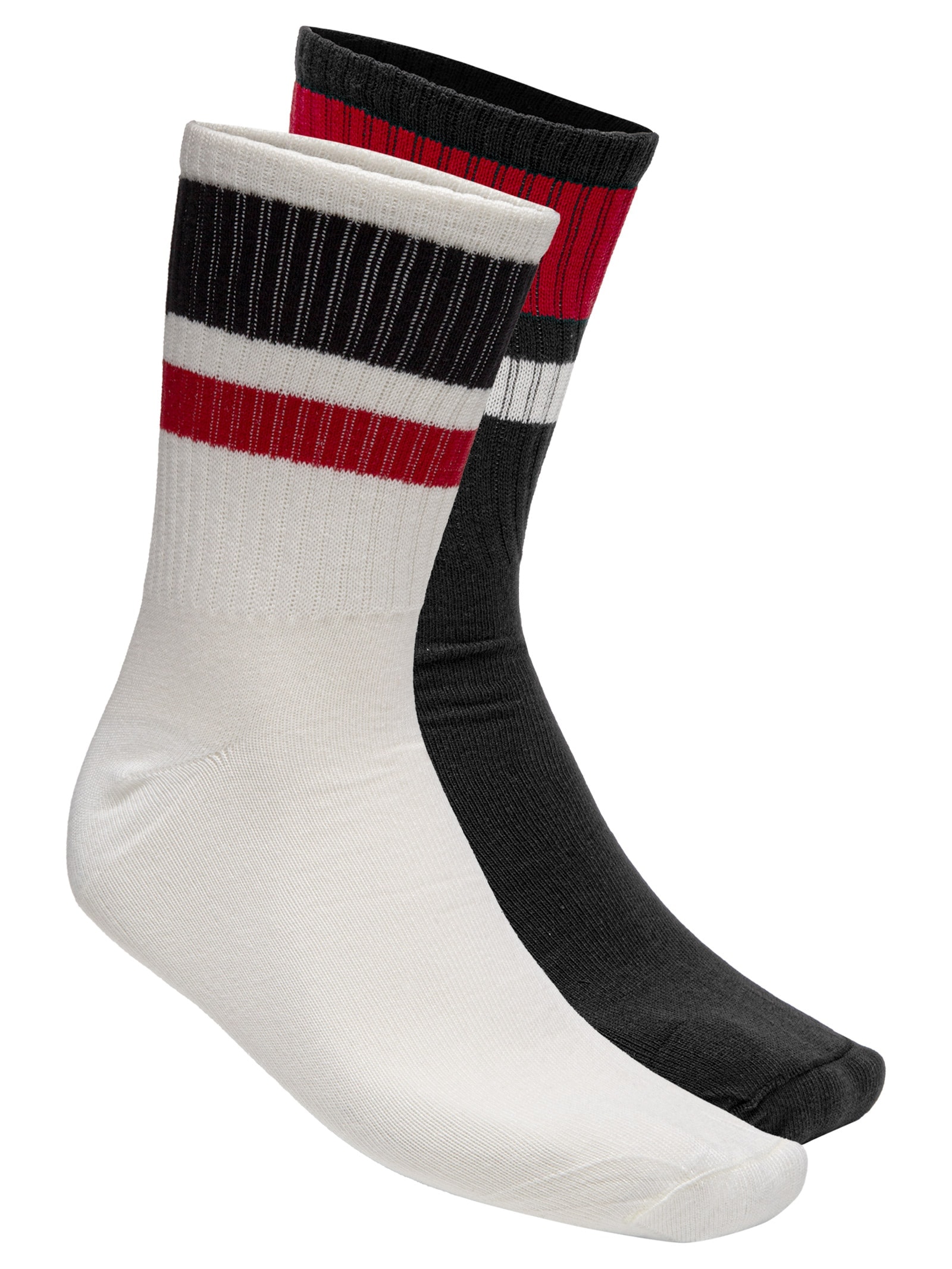 Kit 2 Meia Cano Alto Riva Masculina  Branco Osklen