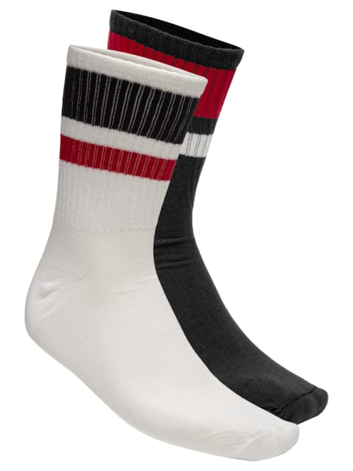 Kit 2 Meia Cano Alto Riva Masculina – Branco