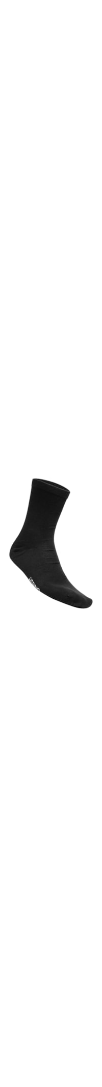Kit 2 Meias Masculina Cano Longo - Preto