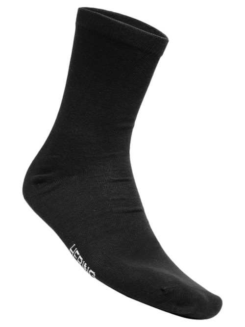 Kit 2 Meias Masculina Cano Longo – Preto