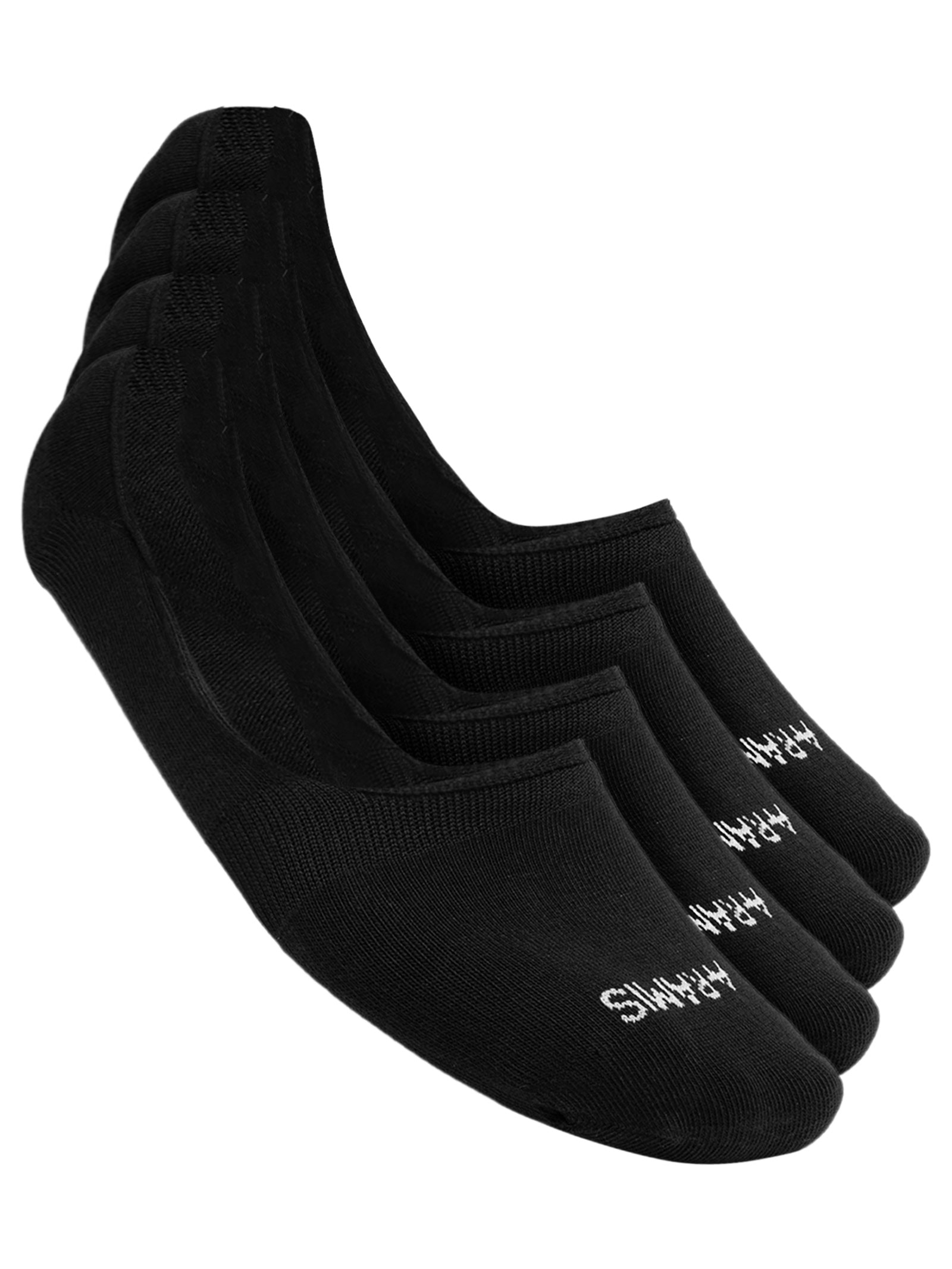 Kit 2 Pares de Meias Masculinas Invisíveis Preto Aramis