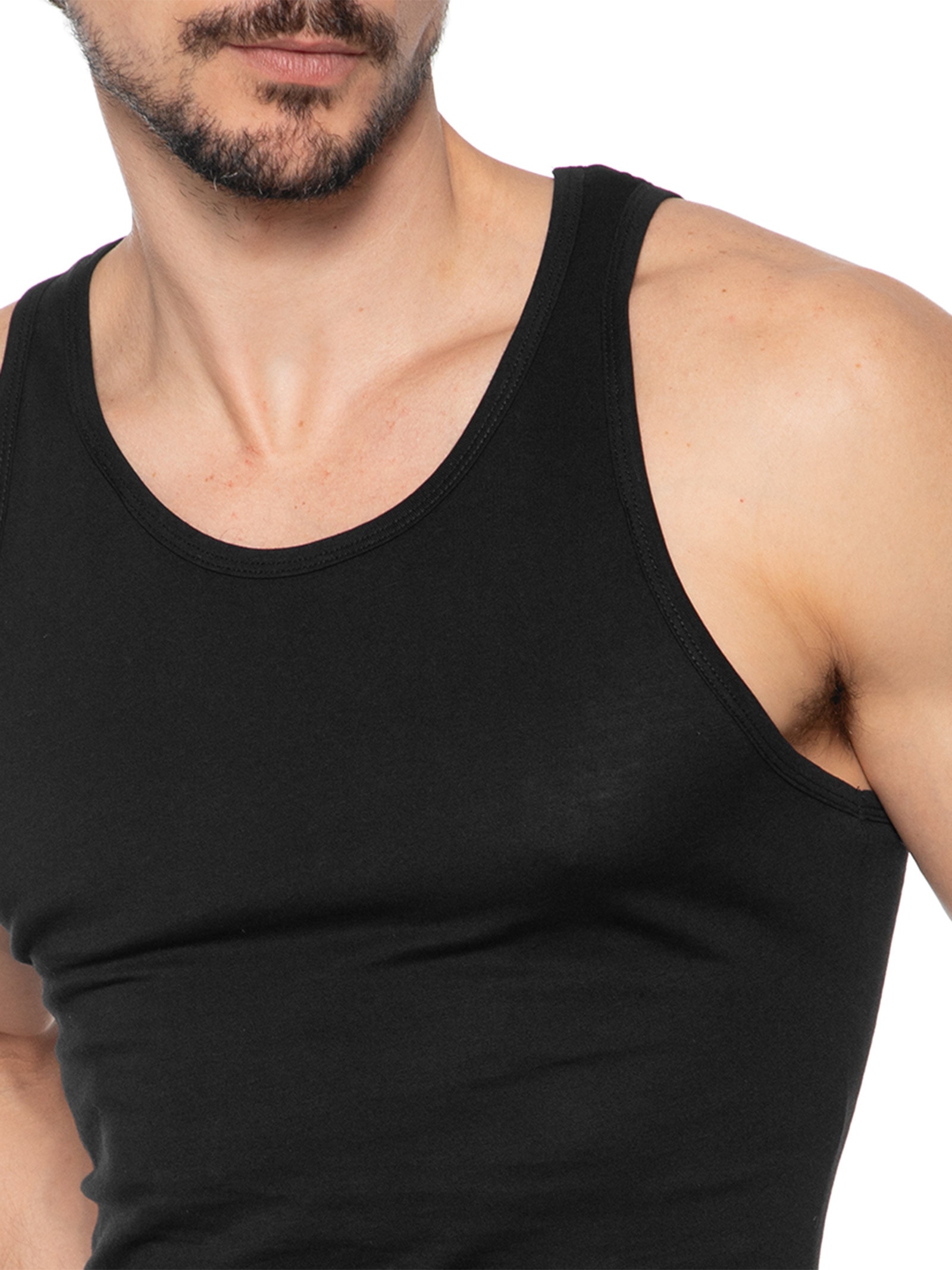 Kit 2 Regatas Masculinas Walty D-Box Preto Diesel