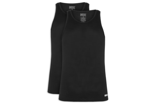 Kit 2 Regatas Masculinas Walty D-Box - Preto