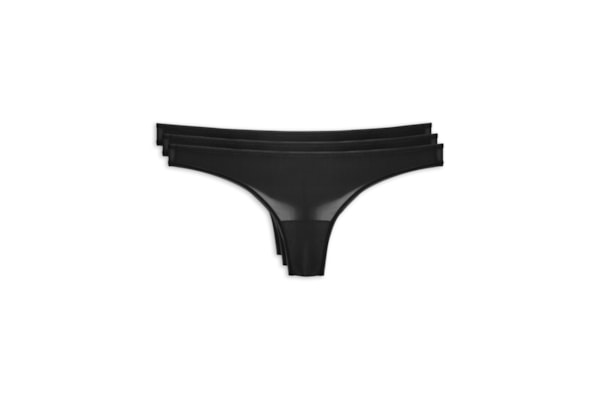 Kit 3 Calcinhas Fio Dental - Preto