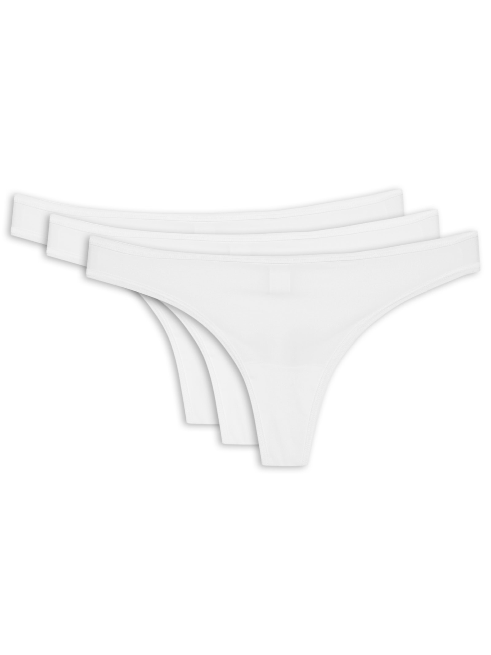 Kit 3 Calcinhas Fio Dental – Branco Valisere