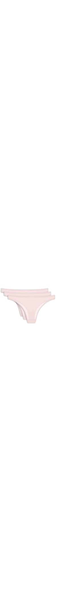 Kit 3 Calcinhas Tanga - Rosa
