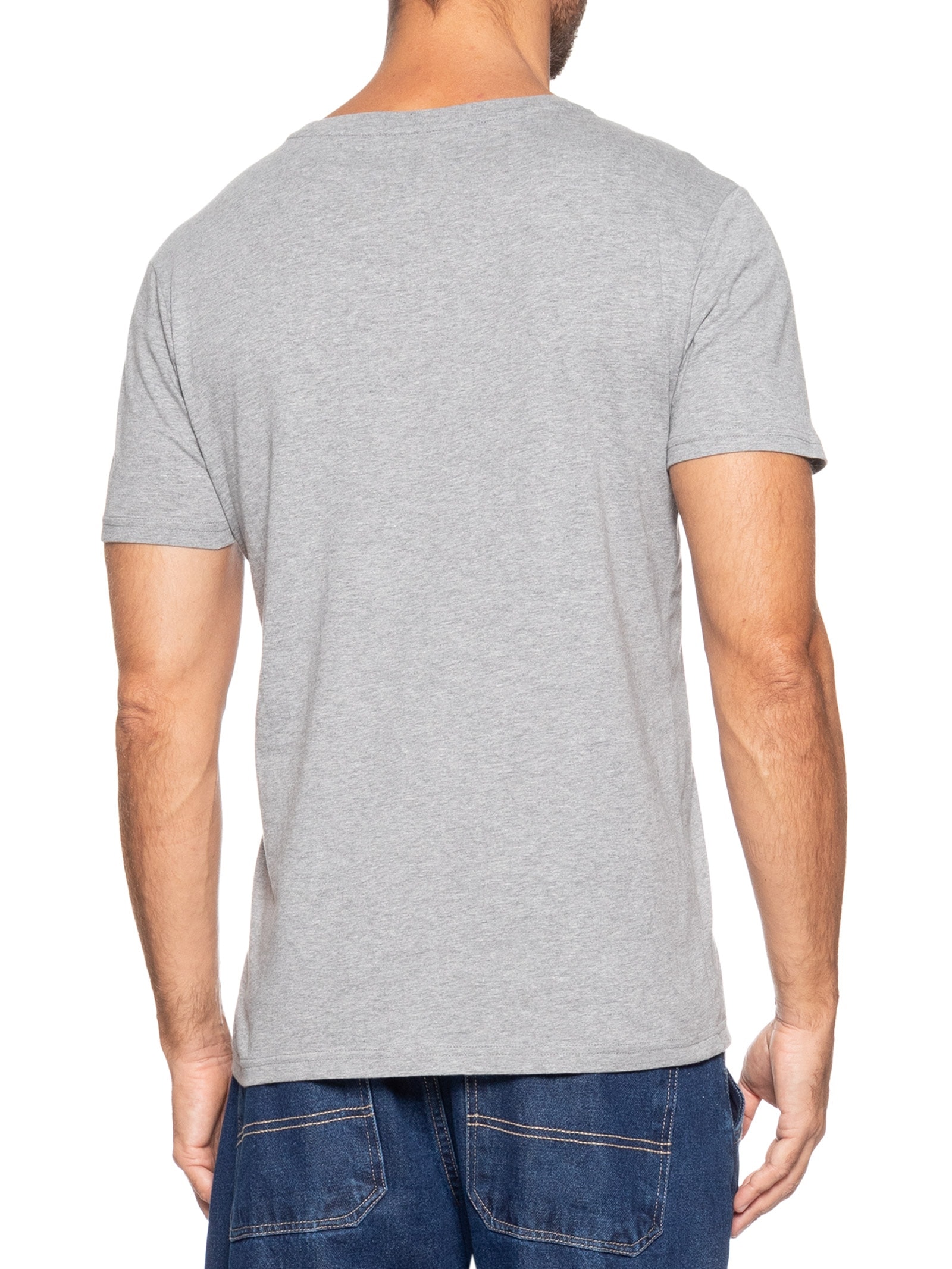 Kit 3 Camisetas Masculinas Básicas Em Algodão Tommy Hilfiger