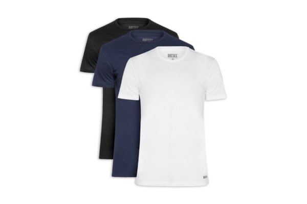 Kit 3 Camisetas Masculinas Randal-D-Box - Azul