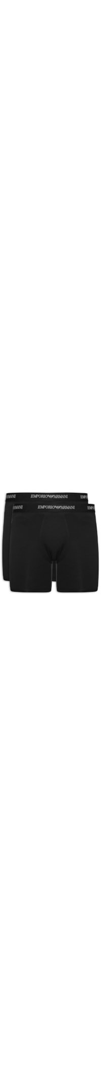 Kit 3 Cuecas Boxer Bottom - Preto