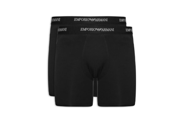 Kit 3 Cuecas Boxer Bottom - Preto