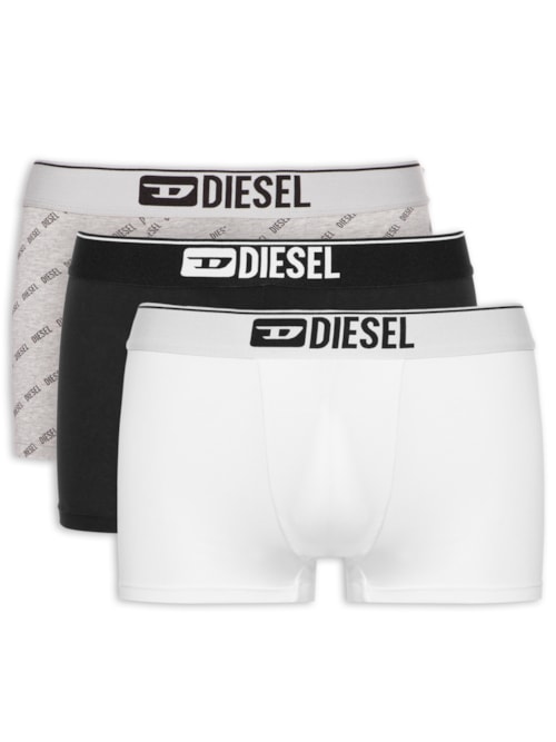 Kit 3 Cuecas Boxer Damien – Cinza