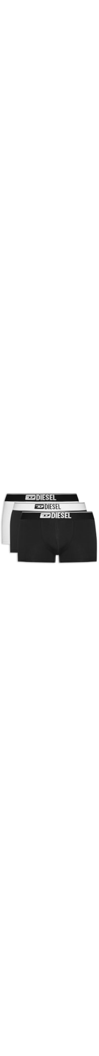 Kit 3 Cuecas Boxer Masculinas – Branco