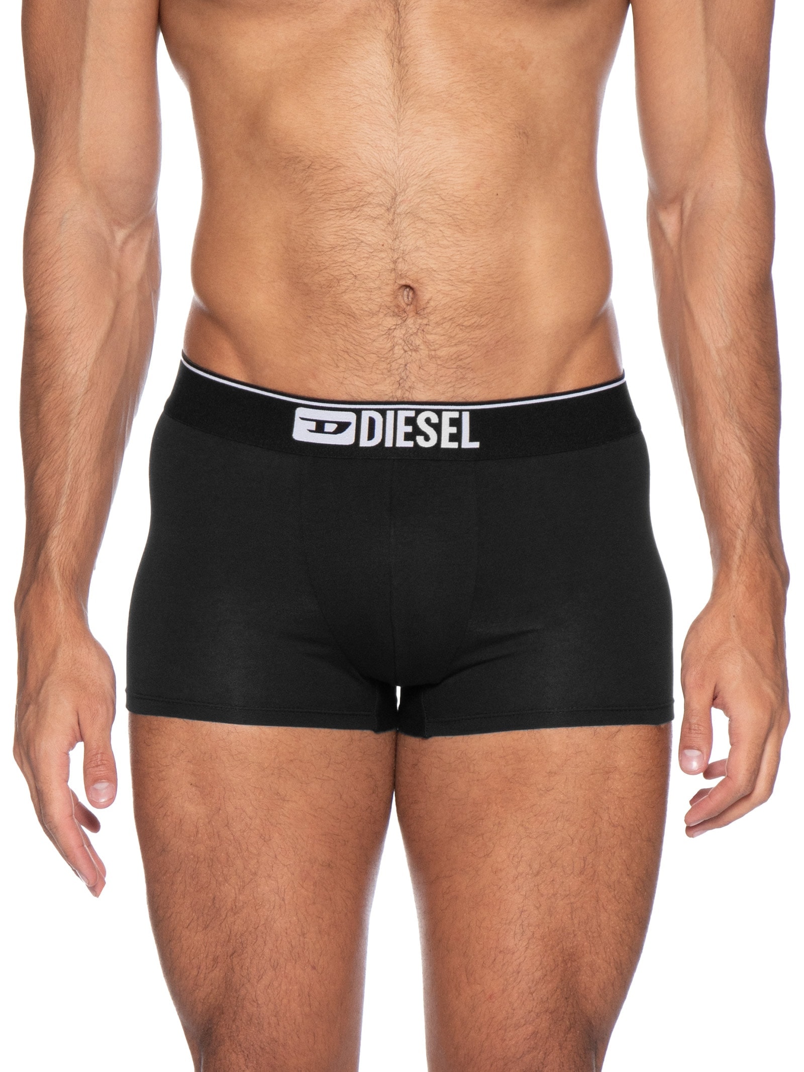 Kit 3 Cuecas Boxer Masculinas – Branco Diesel