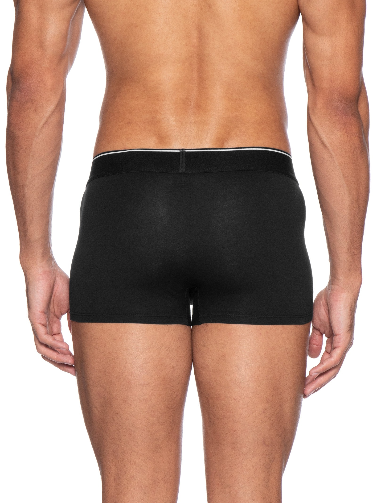 Kit 3 Cuecas Boxer Masculinas – Branco Diesel