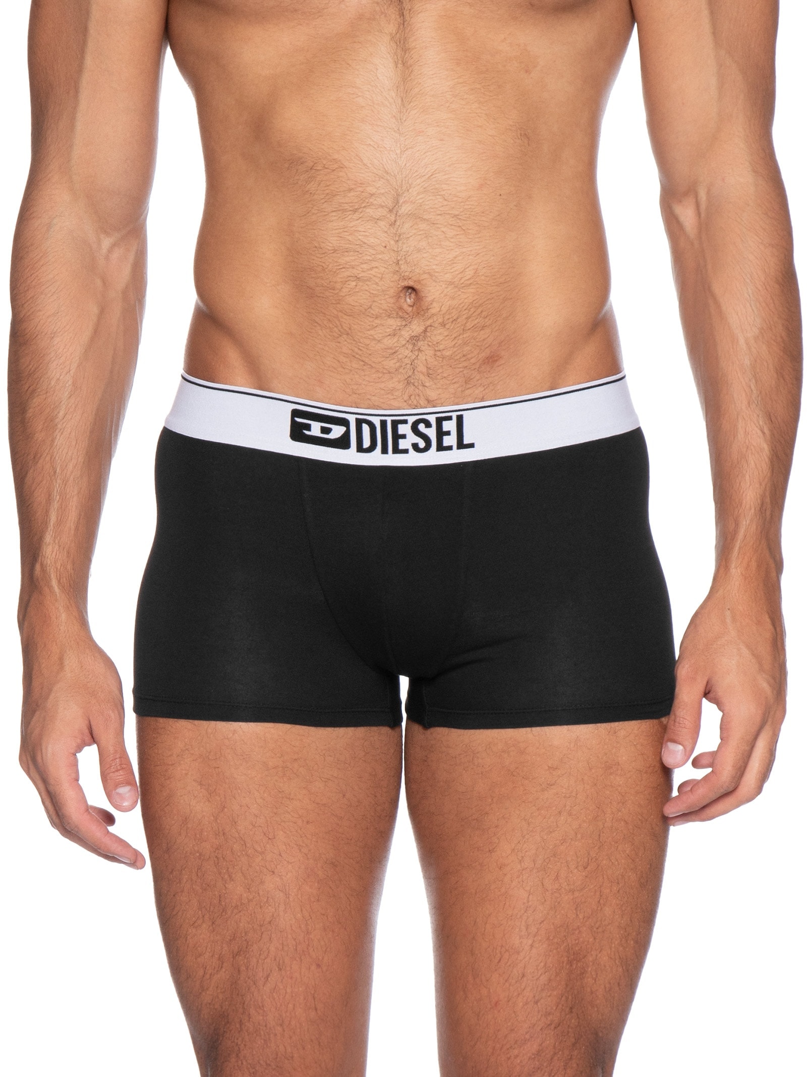 Kit 3 Cuecas Boxer Masculinas – Branco Diesel