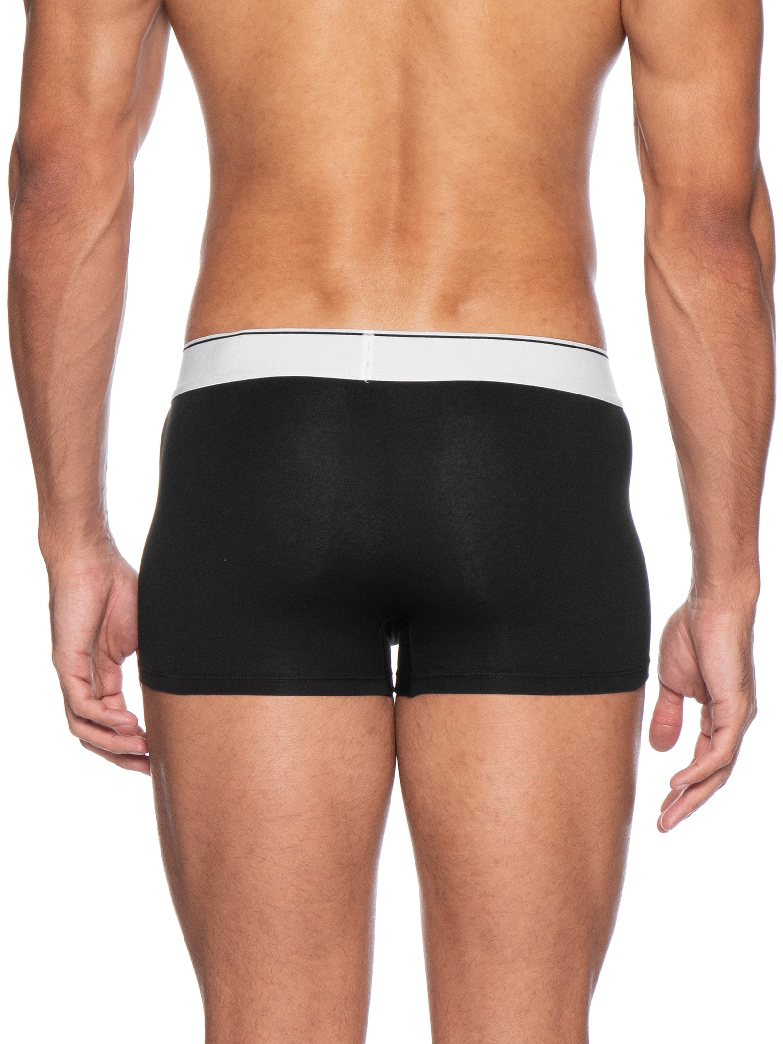 Kit 3 Cuecas Boxer Masculinas – Branco Diesel